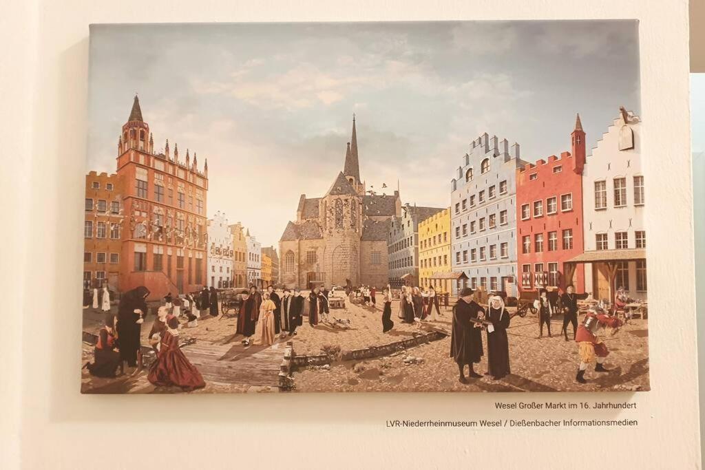 Stilvoll & Historisch I Kingbetten+Kueche+Parkplatz Wesel  Eksteriør billede